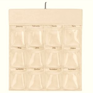 NWOT ✨️ Small Hanging Jewelry Organizer ✨️  Monthly pockets for organization! 💖